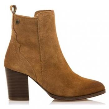 MTNG 59807 Botines de Piel Jolie marrón (41), 5 a 8cm, Cremallera, Casual