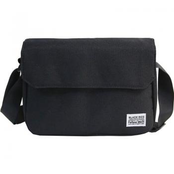 Simple Retro Canvas Shoulder Bag for Women
