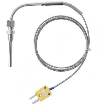 EGT Type K 1 m Sondes Gaz d’Échappement en Argent
