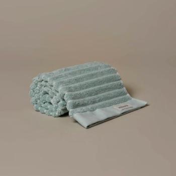 Luxury Duck Egg Blue Organic Cotton Washcloth