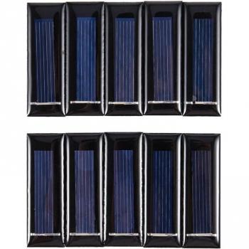 EcoPower MiniSolar 10‑Pack 0.5V 100mA