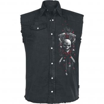 Veste en Cuir DOTD Bikers