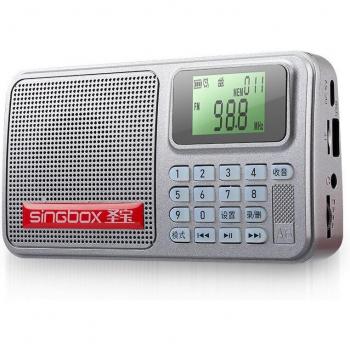 Mini FM Radio Bluetooth 5.0 mit Hi-Fi Sound und AUX-Eingang