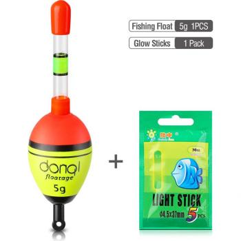 DONQL Carp Fishing Float with Light Stick
