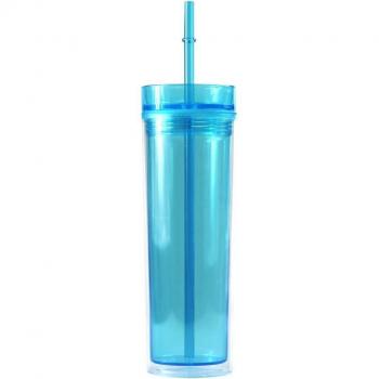 Mini Gobelet Transparent 16oz Couvercle