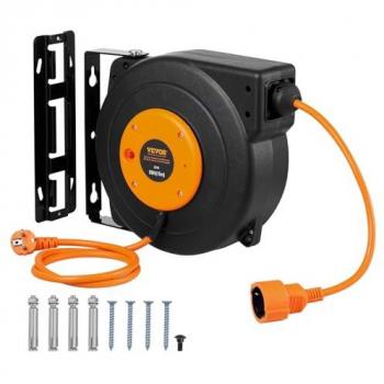 Enrouleur de Câble D'Extension 1000W VEVOR