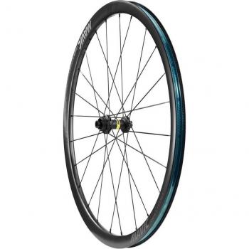 Mavic Cosmic SL 32 CL Road Disc Front Wheel – Black, 12‑inch by 100 mm, Unisex