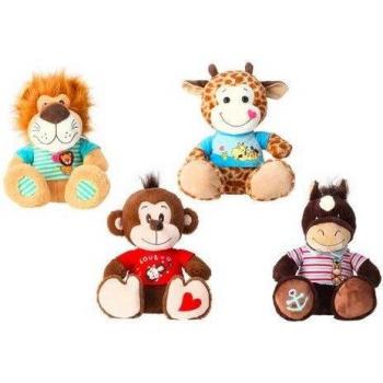 T‑shirt Peluche Globo Animale Seduto 32 cm