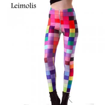 Punk Rock 3D Print Gothic Fitness Pants for Women