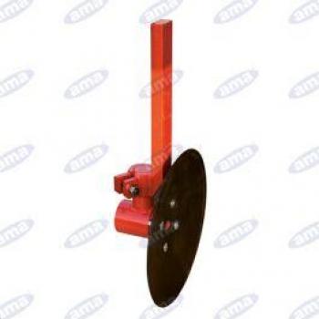 Avanvomere bombato completo di disco da 360 mm e braccio 50x30 mm