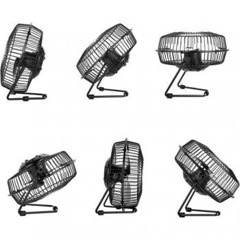 Ventilador Portátil Solar con Batería Recargable