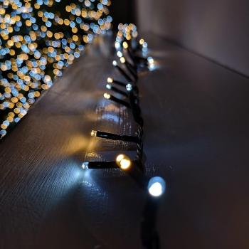 1000 LED 25m Premier TreeBrights Indoor Outdoor Christmas Multi Function String Lights with Timer