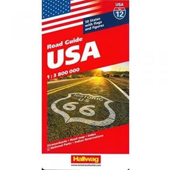 USA Strassenkarte 1:3,8 Mio. Road Guide