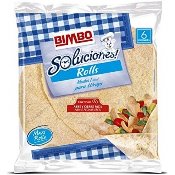 Tortillas de harina de trigo 250g