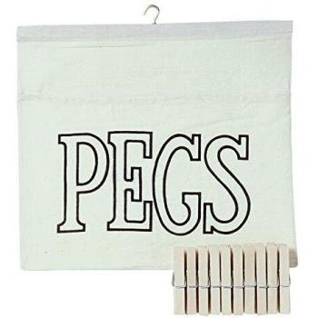 Classic Cotton Clothespin Bag by Chef Aid