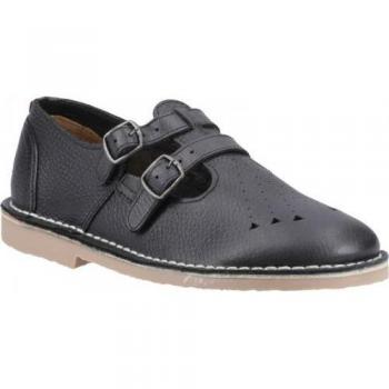 Chaussures légères T-Bar Marley rouge pour femmes, UK 4
