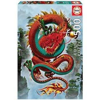 Puzzle El Dragón de la Buena Fortuna, Vincent Hie 500pzs