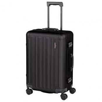 Hardware Profile Plus Trolley 4‑Rollen – Alu 65 cm, Schwarz