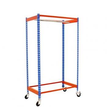 Simonrack Cadre d'étagère sans boulons, teinte bleu-orange, architecture moderne