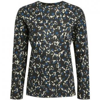 Orla Kiely Women's Long-Sleeved T-Shirt from Regatta (Berry Bubble Blue, Size 12)