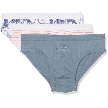Conjunto de Ropa Interior Petit Bateau X3 Jungle Ajb, Multicolor, 6 años