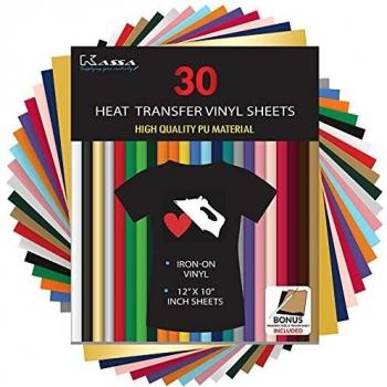 Kassa HTV Iron on Vinyl for Heat Press Machine