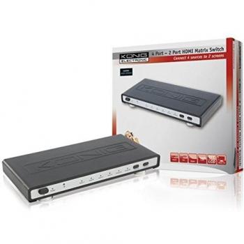 4x2 HDMI Matrix Switcher