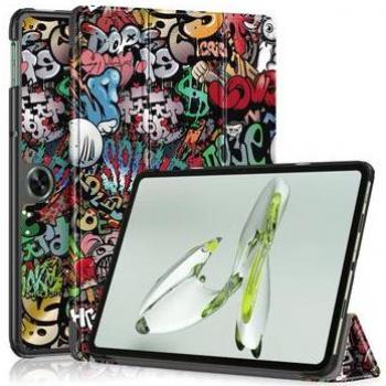 Custodia Graffiti Tri-Fold per OnePlus Pad Go/Oppo Pad Air2