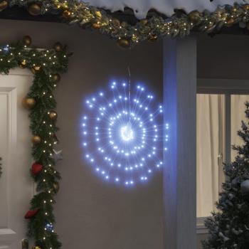 Starburst Decorative Lights for Christmas (140 LEDs, 4 Packs, Cold White, 17 cm, vidaXL)
