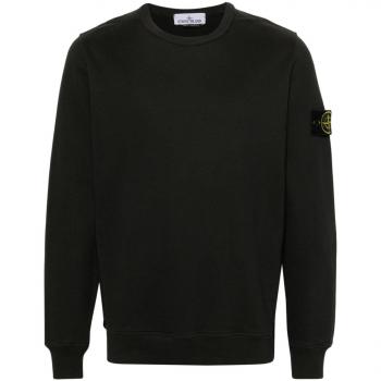 Stone Island, Sweatshirts, male, Gray, Size: XL Grey Sweaters for Men