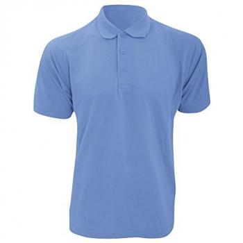 Polo Kustom Kit Superwash S Bleu Clair