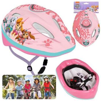 Casque rose Paw Patrol pour enfants réglable 52-56 cm