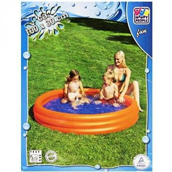 3-Ring-Pool Uni, orange