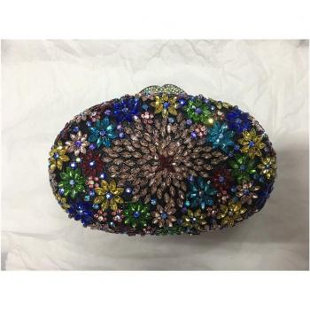 Floral Design Evening Handbag