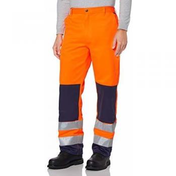 Portwest Pantalon de Travail Calais Vis-Hola Orange Taille L