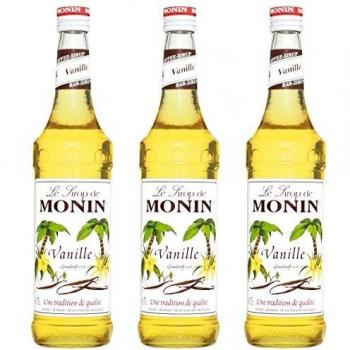 Monin Vanille Sirup 0,7L 3er Pack