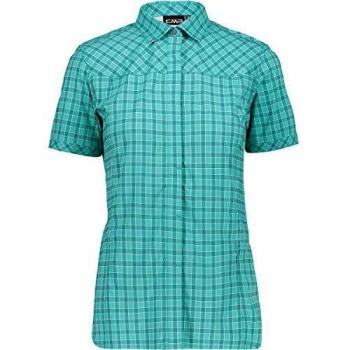 CMP Camicia de Manga Corta Stretch Lake-Ceramic 54