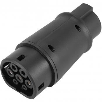 Adaptateur de Charge pour Voitures Électriques 32A J1772 Type 1 à Type 2