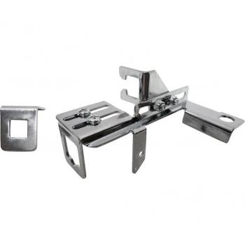 Chevy SBC/BBC Accelerator Cable Clamp – Holley Kick‑Down (Chromed)