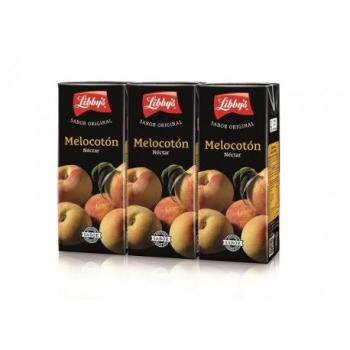 Libby's Pack de Néctar de Melocotón 200 ml x 3