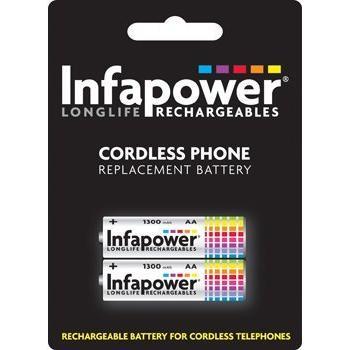 Infapower 2 x AA 1300mAh Cordless Phone Batteries