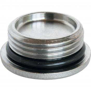 Bouchon mâle 3/4 anti‑fuite en laiton nickelé