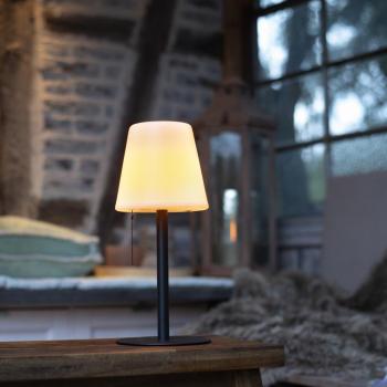 Lampada da Giardino Moderna Nera LED 2W 100lm 3000K
