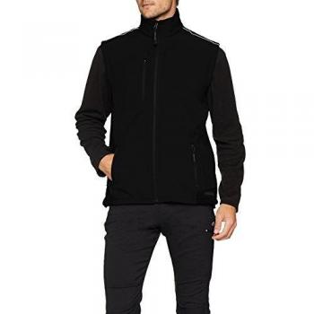 Regatta Men’s 3XL Sandstorm Softshell Bodywarmer – Professional Black