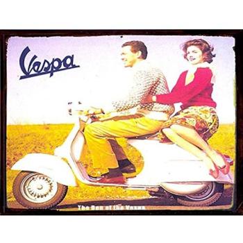 Tableau mural en métal « Vespa – La Caverne »