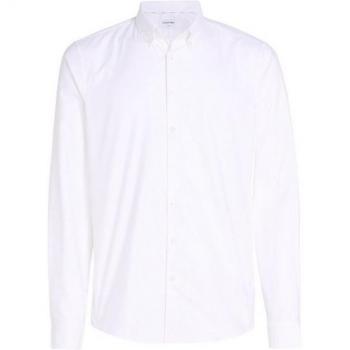 Slim Fit Hemd 'Santena' von Calvin Klein, Knopfleiste