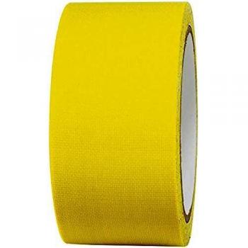 TOOLCRAFT 80FL5025EC 25m x 50mm Cloth Tape Neon Yellow
