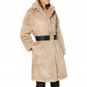 Abrigo Guess Shelly, Beige (Rich Sand), Mujer, Grande