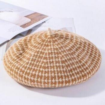 Warm Winter Beret Hat for Women