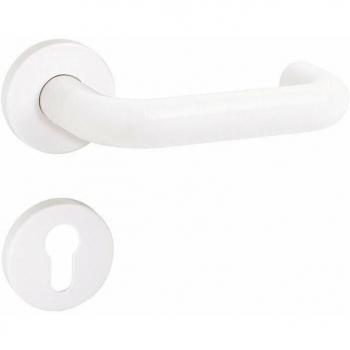 Set di Rosette Hewi 111R01.230 Ku 90° rotonde BB DIN L/R D/D (maniglia porta)